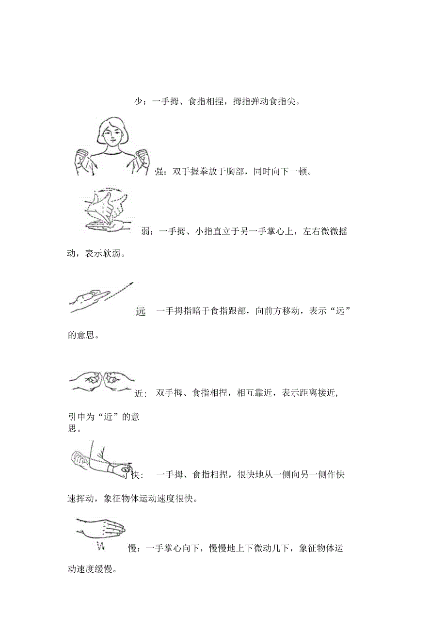 手语培训第四章事物的特征动作.docx_第3页