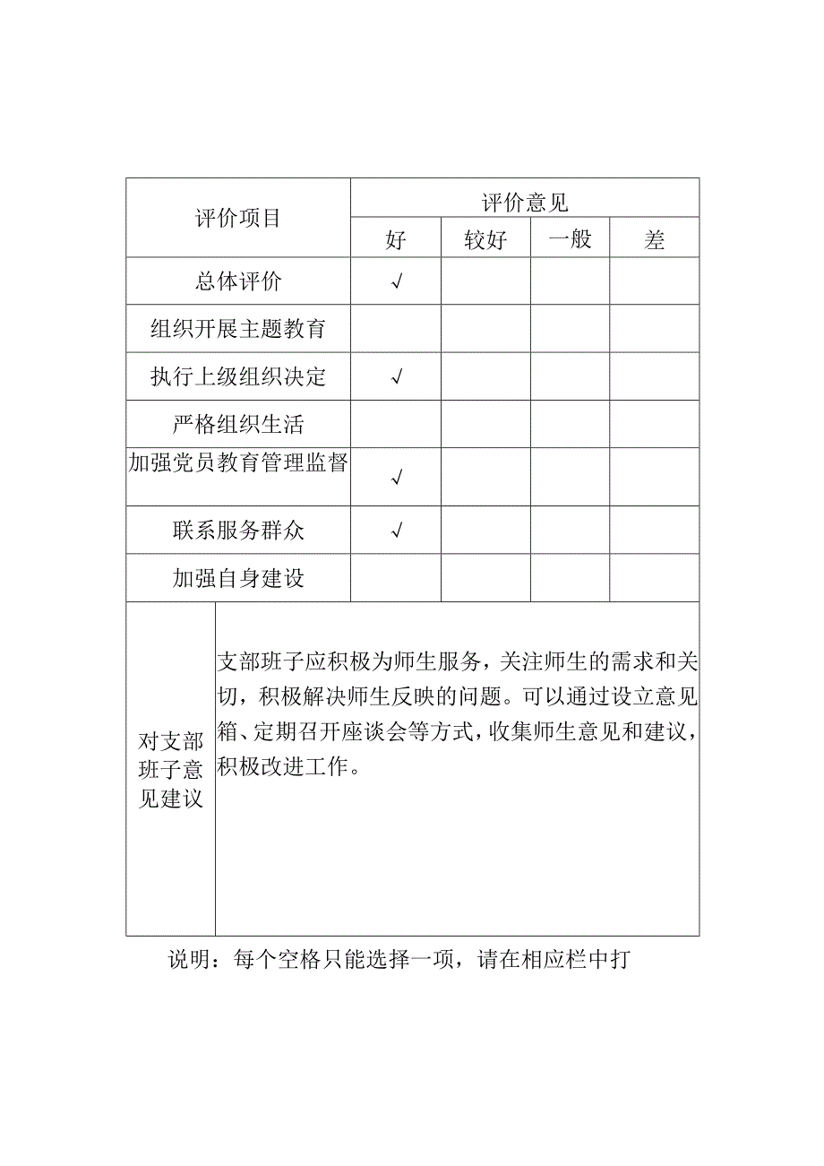 小学党支部班子民主评议表.docx_第3页