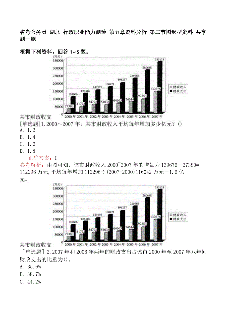 省考公务员-湖北-行政职业能力测验-第五章资料分析-第二节图形型资料-.docx_第1页