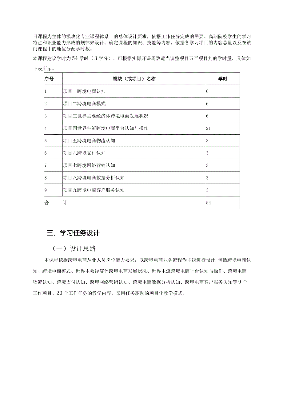 跨境电商基础课程标准.docx_第3页