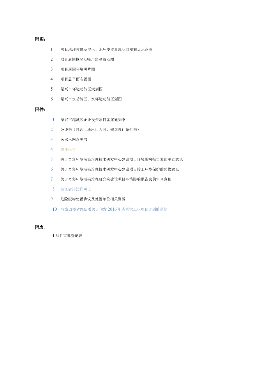 浙江奇彩环境科技股份有限公司环境治理技术集成研发平台建设项目环境影响报告.docx_第3页