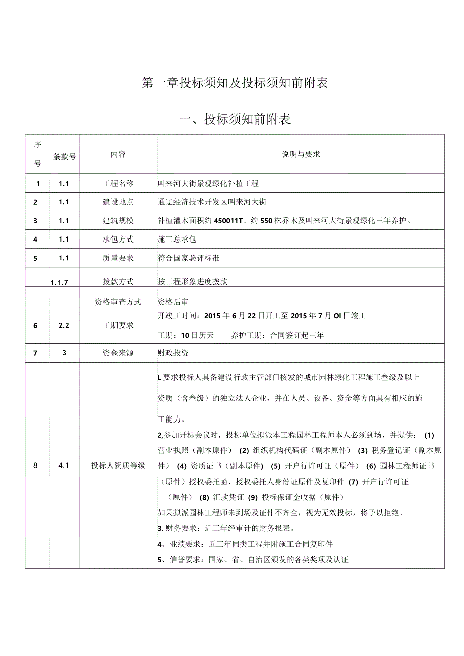 某大街景观绿化补植工程招标文件.docx_第3页