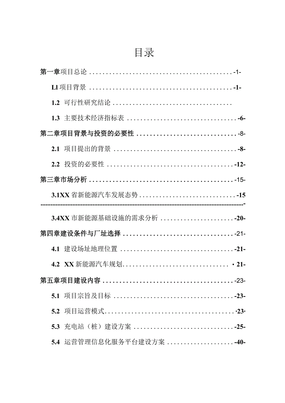 某市新能源汽车充电基础设施建设项目可行性研究报告.docx_第2页