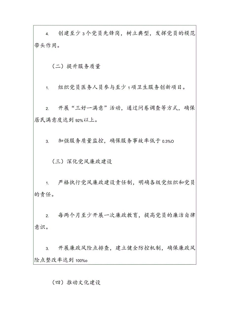 1社区卫生服务中心党建工作计划（最新版）.docx_第3页