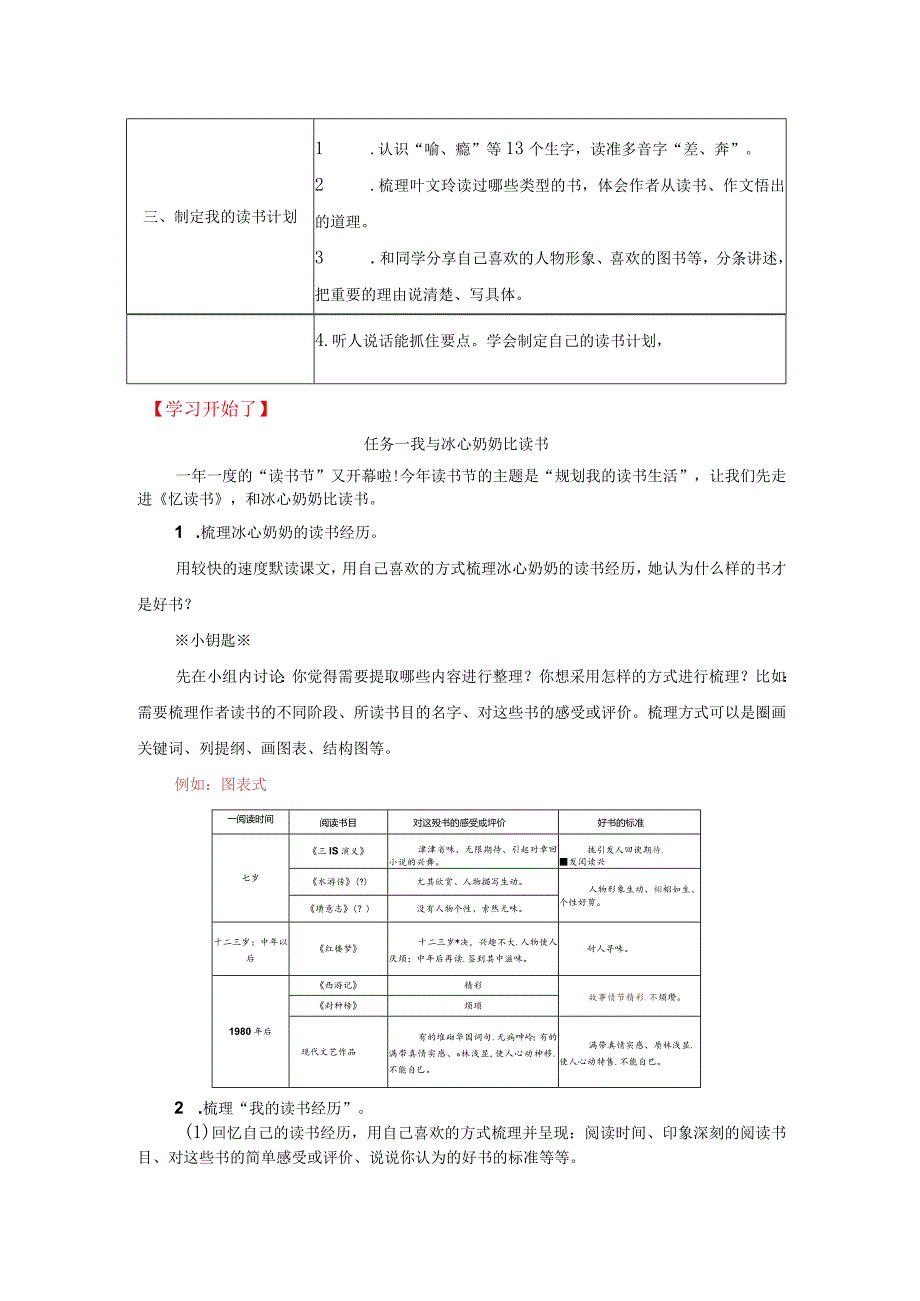 统编版五年级上册第八单元规划我的读书生活大单元教学设计.docx_第2页