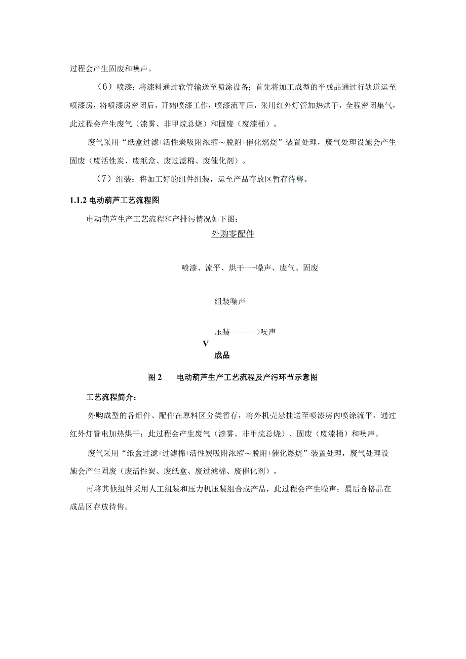 起重机生产工艺流程图、产排污情况流程图.docx_第2页