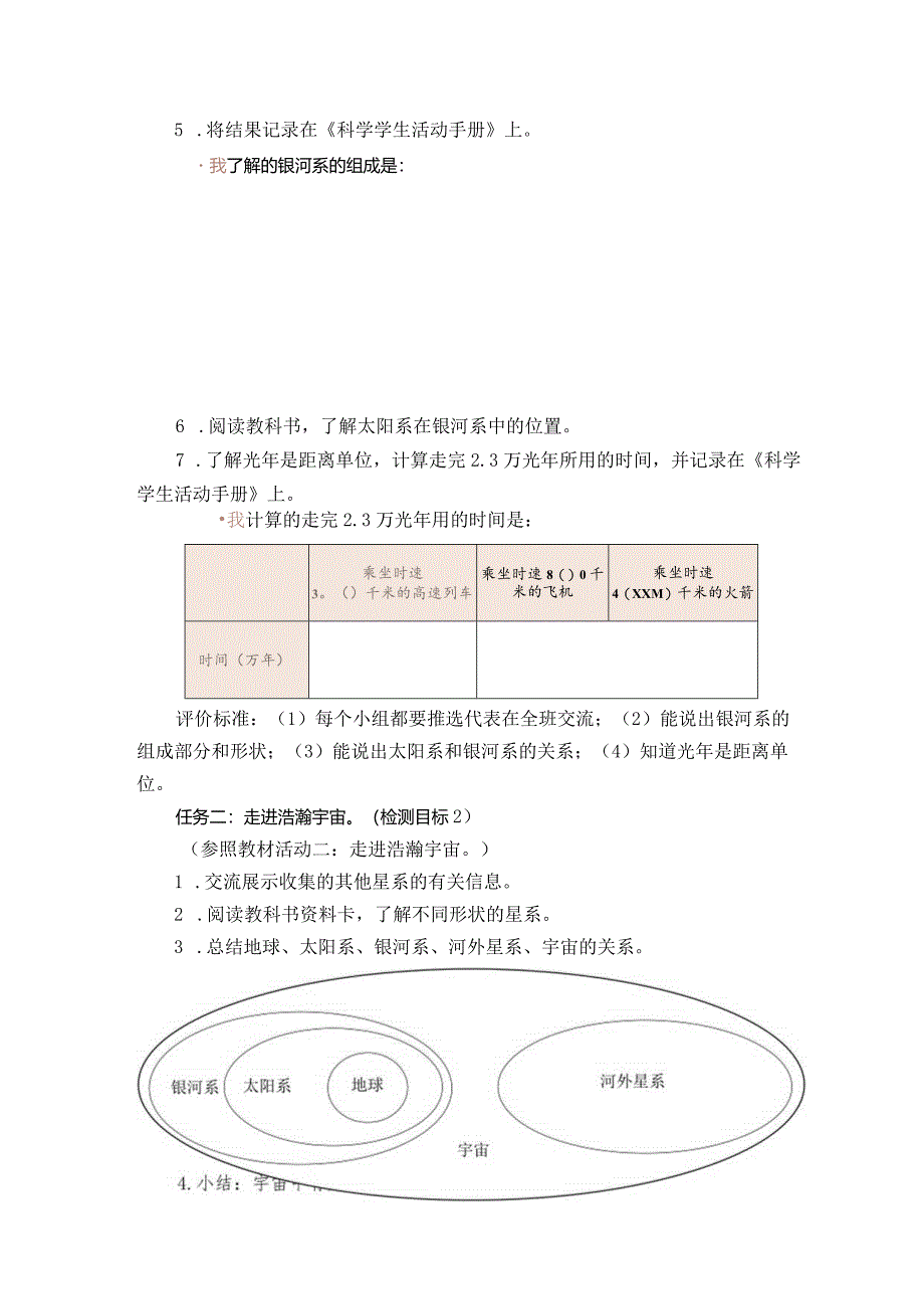 青岛版科学六年级下册第18课神秘星空学历案.docx_第2页