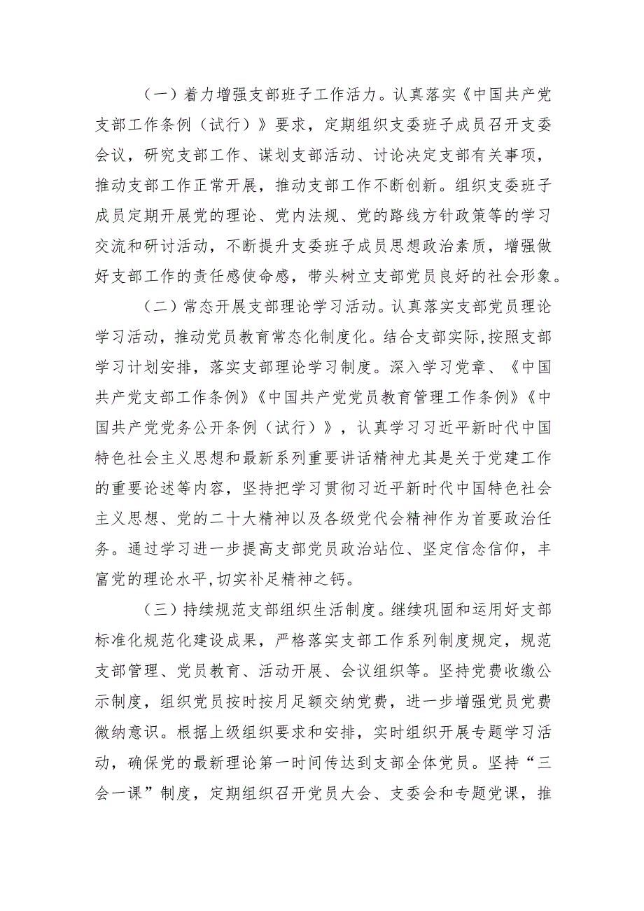 （7篇）村党支部2024年度党建工作计划汇编.docx_第2页