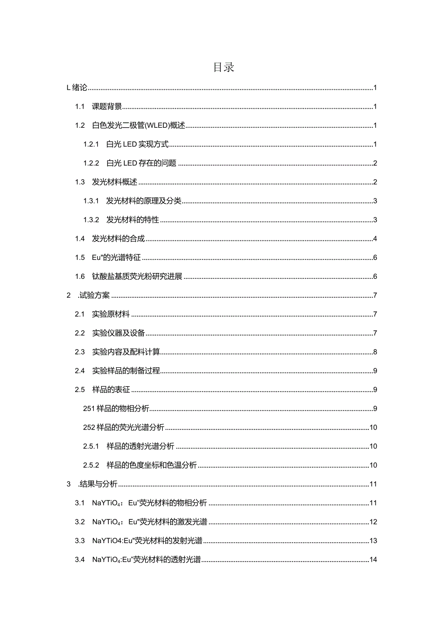 Eu3+掺杂钛酸盐红色LED材料 材料学专业.docx_第3页