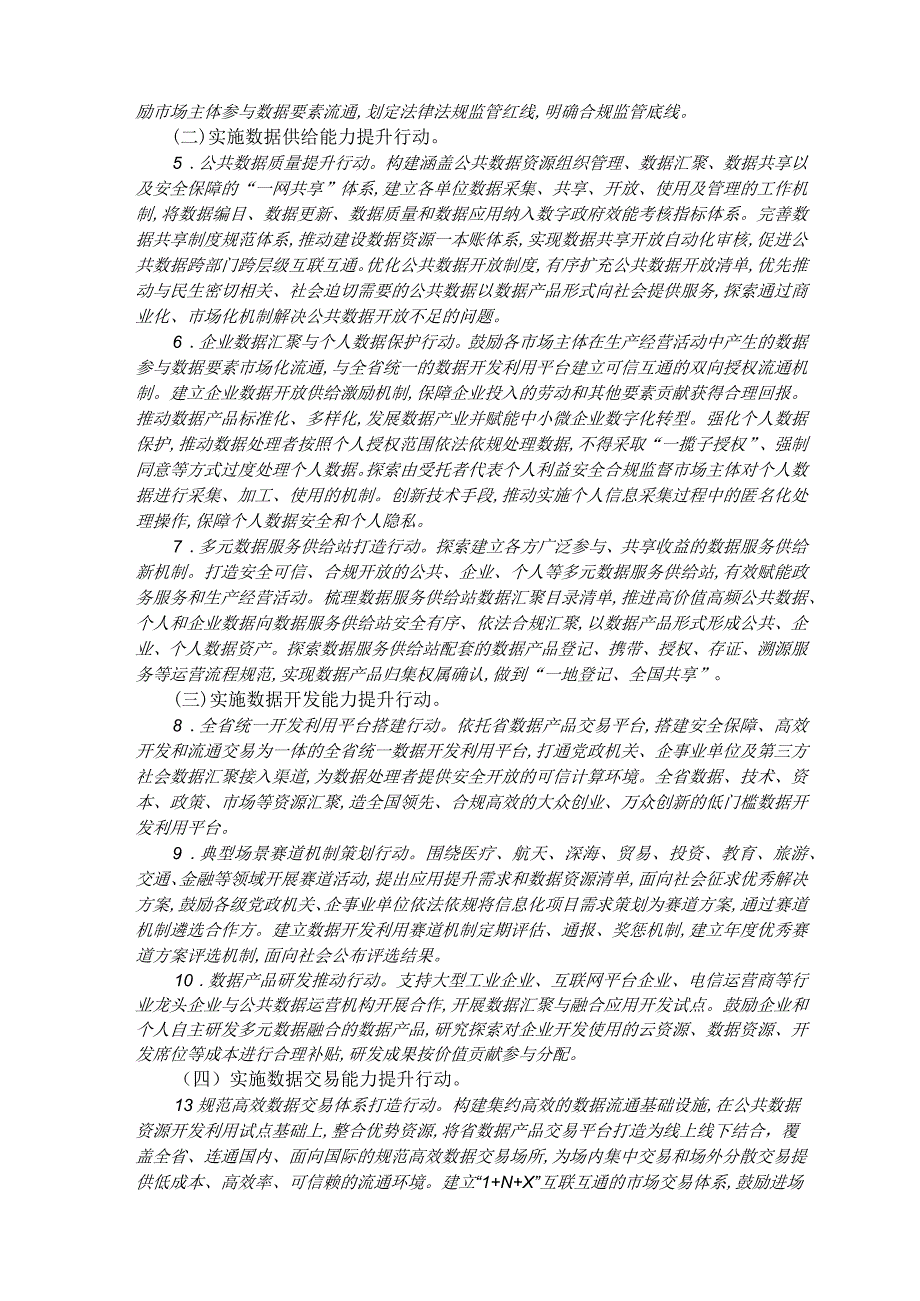 海南省培育数据要素市场三年行动计划(2024—2026)_市场营销策划_重点报告202301202_.docx_第2页