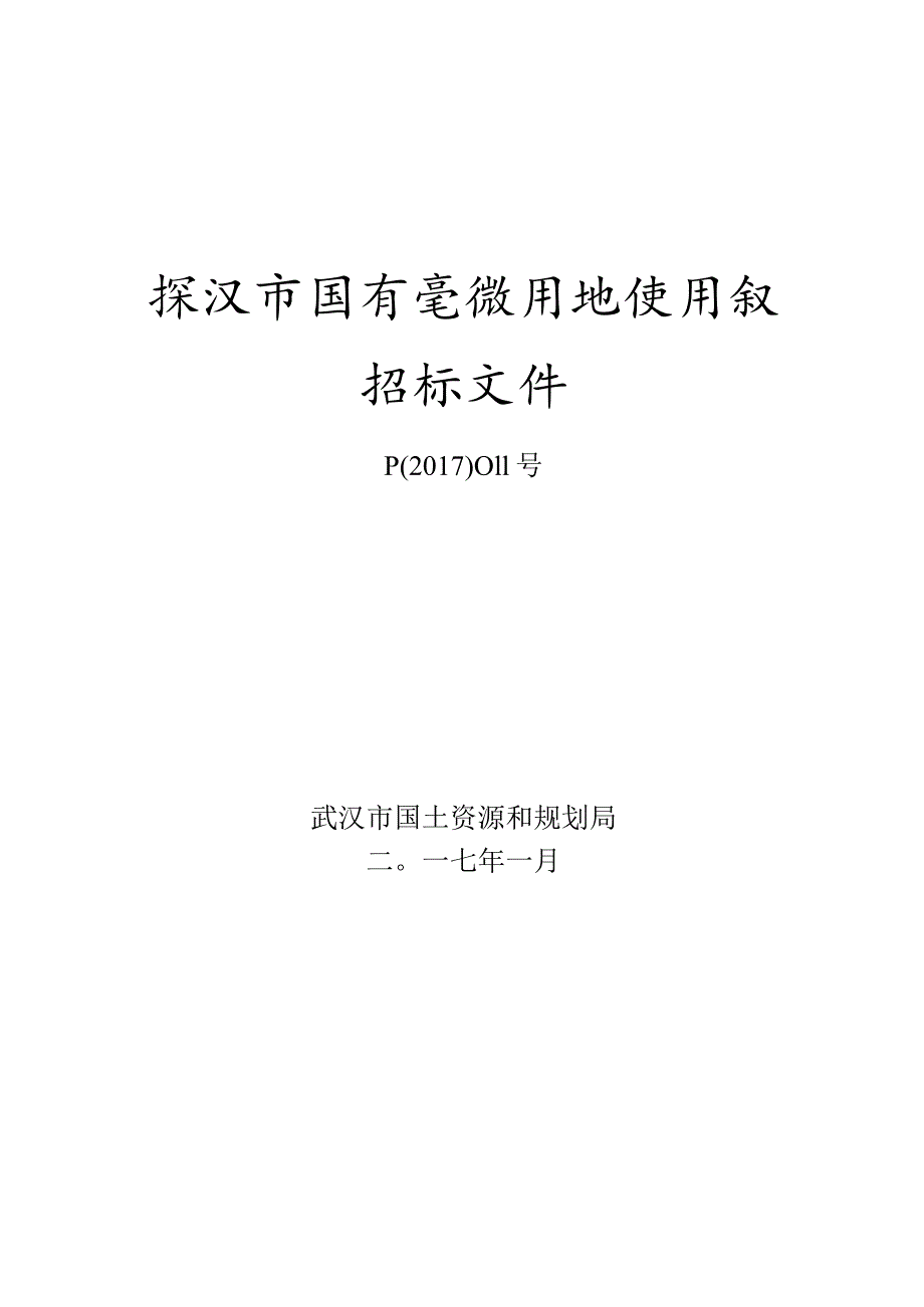 某市国有建设用地使用权招标文件.docx_第1页