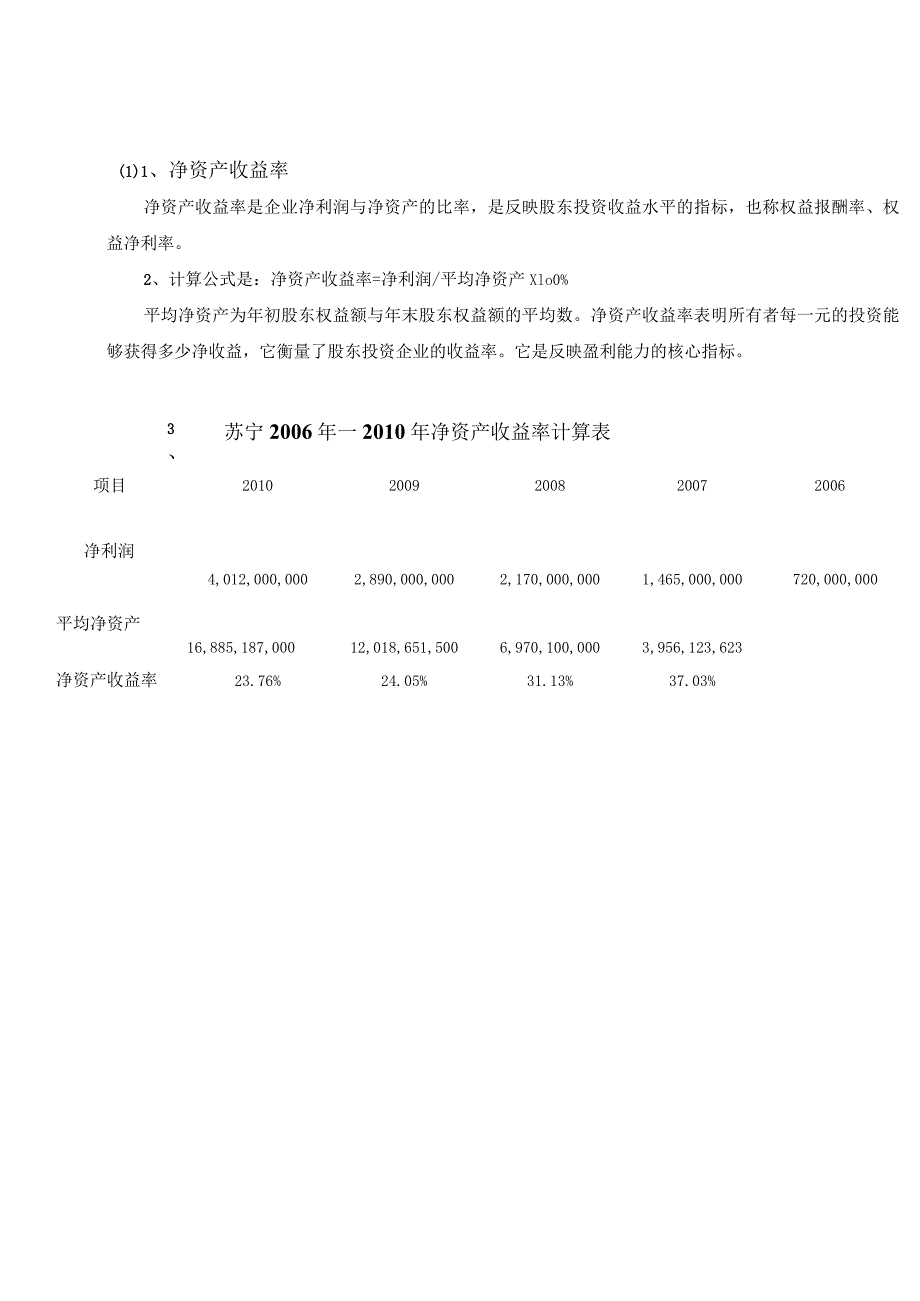 某年度苏宁电器管理知识及财务报告分析.docx_第3页