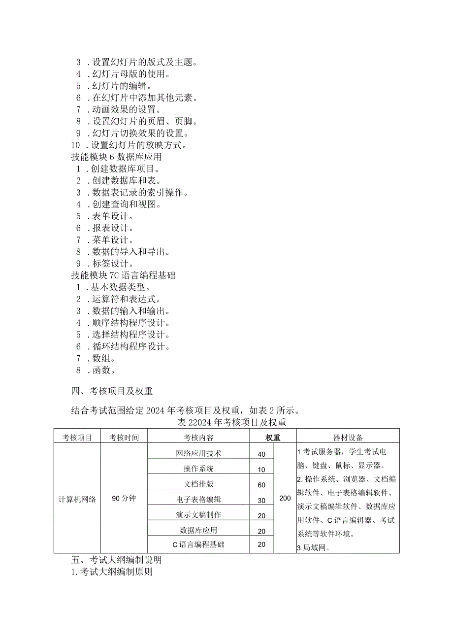 71-1计算机网络类专业技能操作考试大纲.docx_第3页