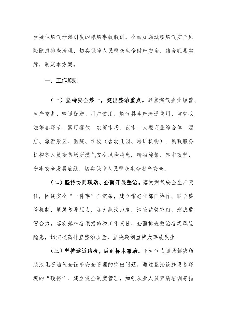 2024年城镇燃气安全专项整治工作实施方案范文稿.docx_第3页