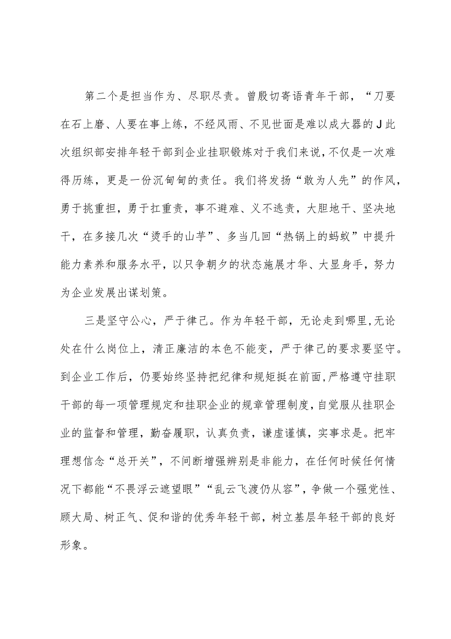 挂职干部表态发言.docx_第2页