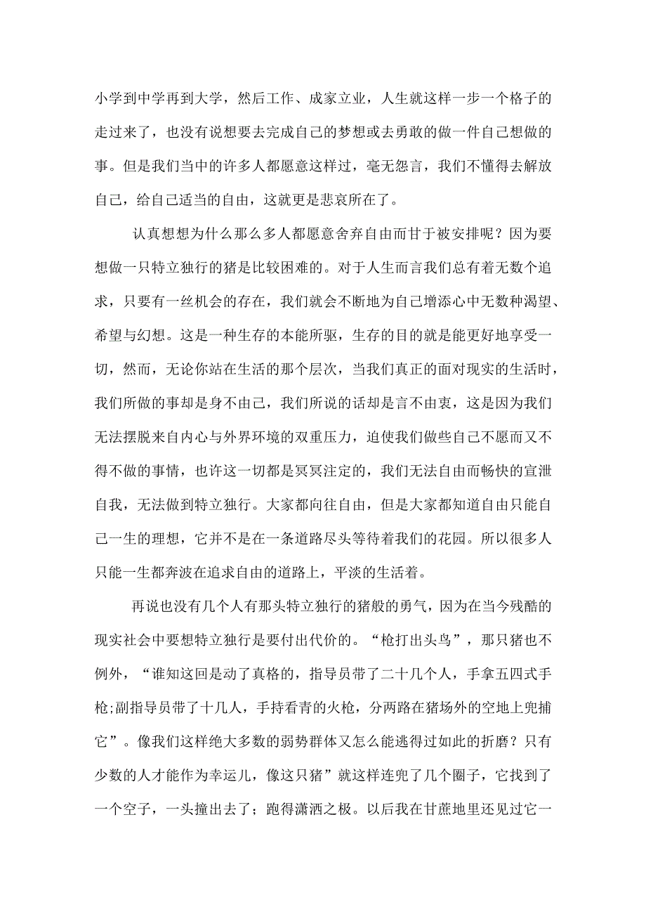 一只特立独行的猪读后感.docx_第3页