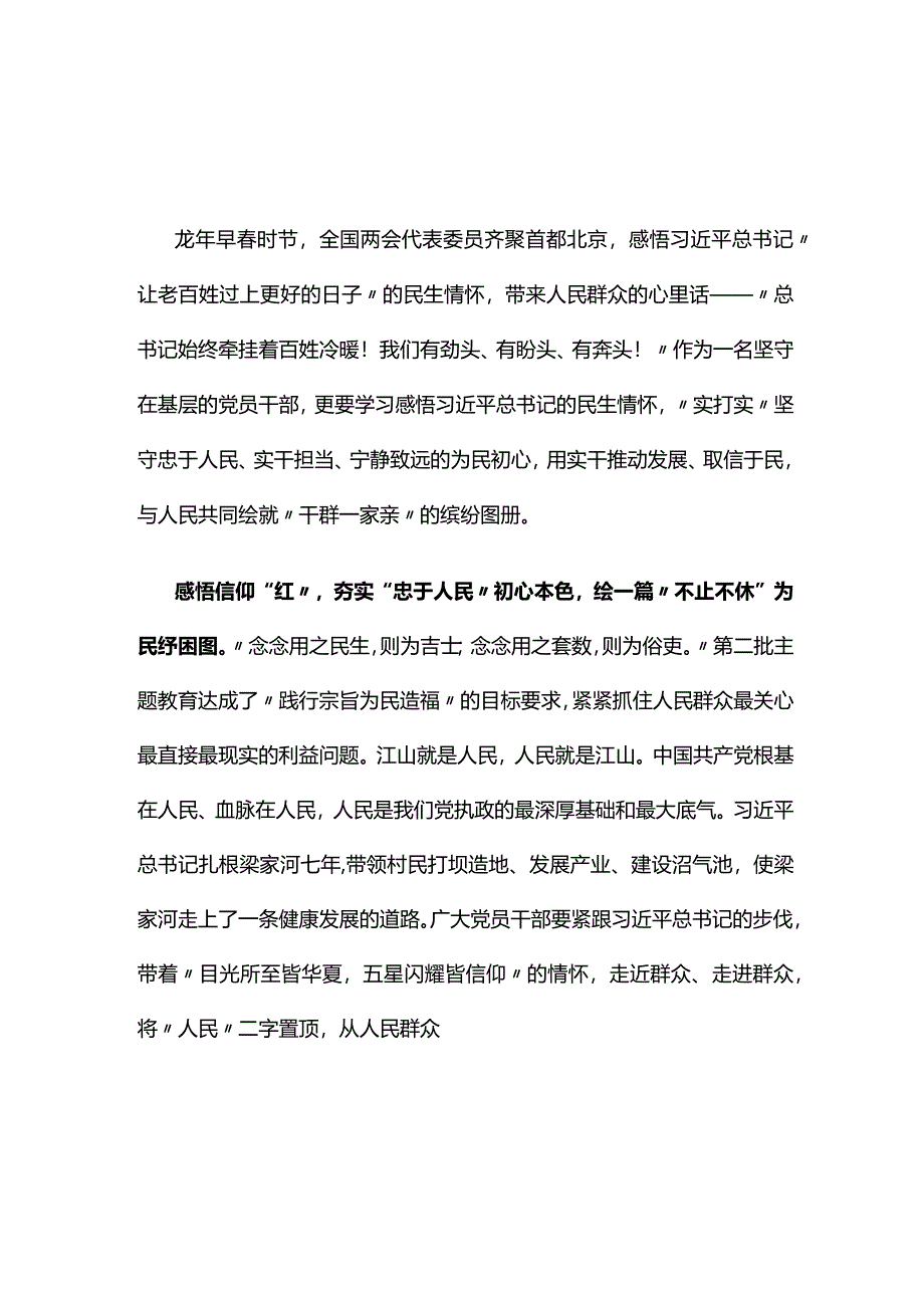 2024年两会学习心得精选资料.docx_第1页