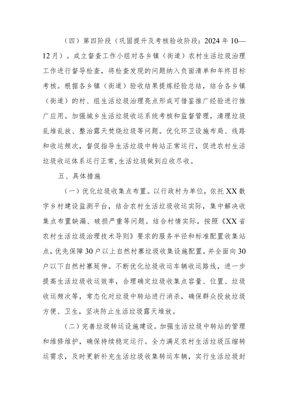 XX自治县农村生活垃圾治理整县提升工作实施方案.docx_第3页