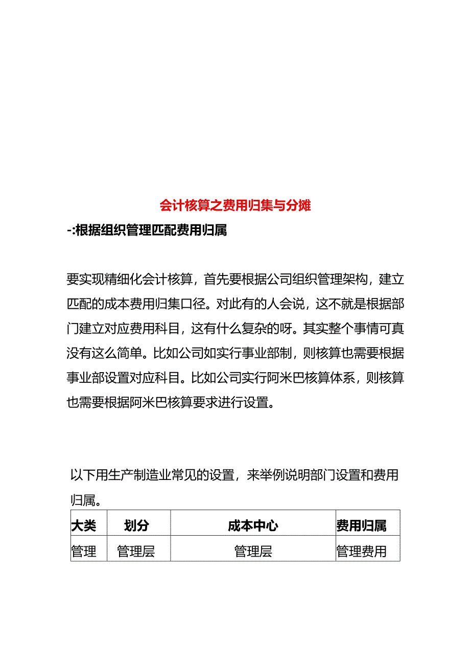 会计核算之费用归集与分摊.docx_第1页