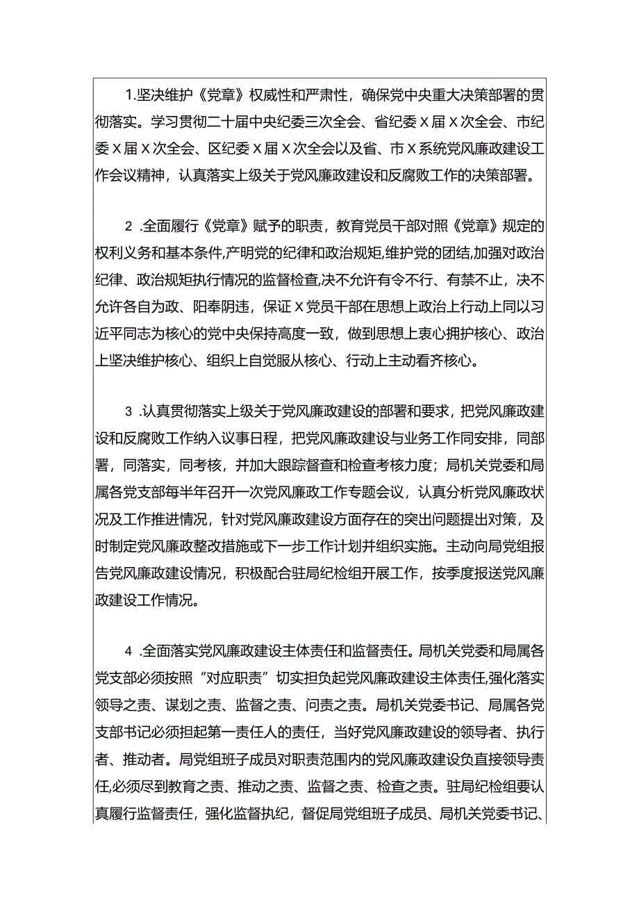 2024年党风廉政建设和反腐败工作目标责任书（最新版）.docx_第2页