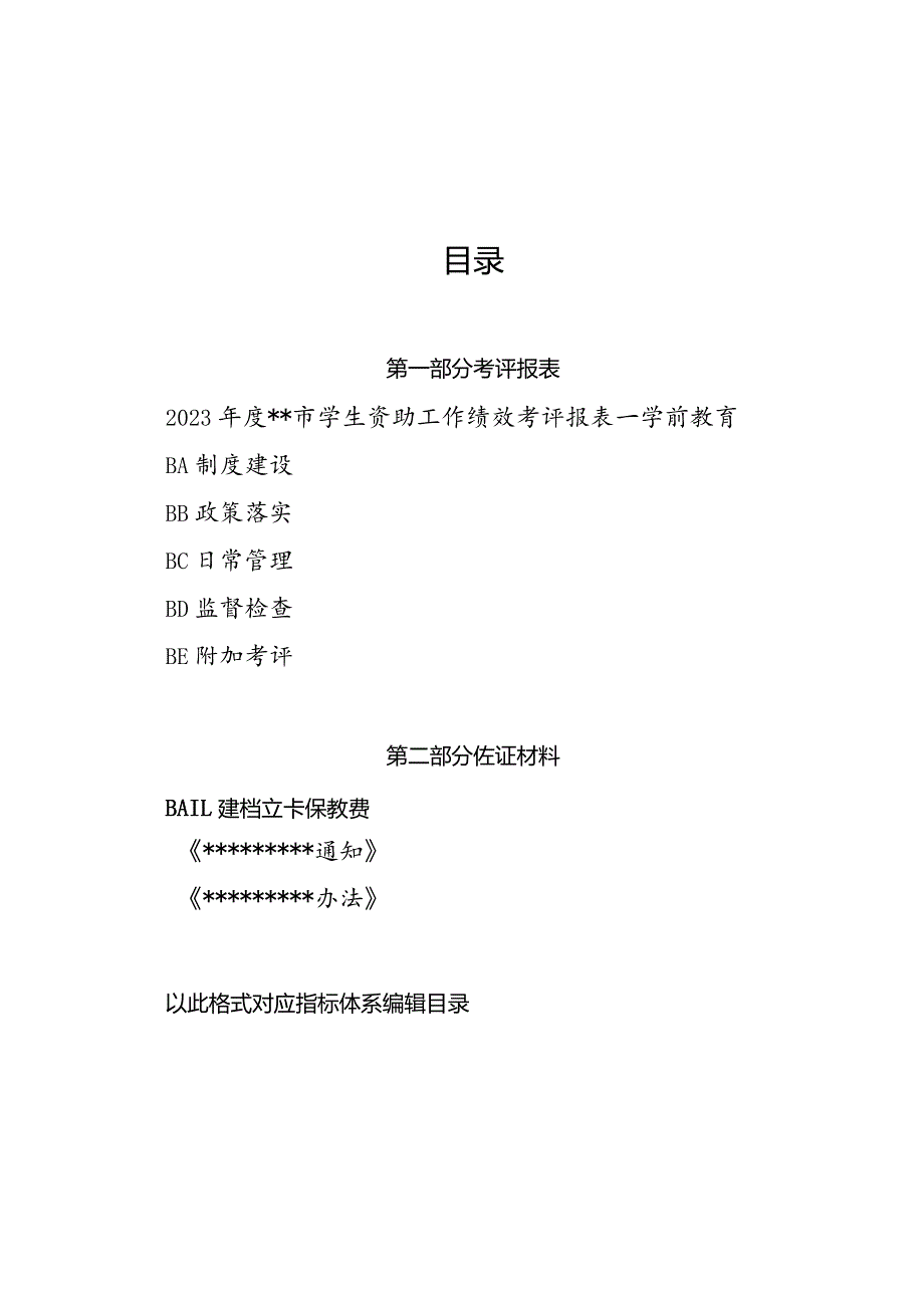 河南省市县学生资助工作绩效评价报送材料格式模版.docx_第2页