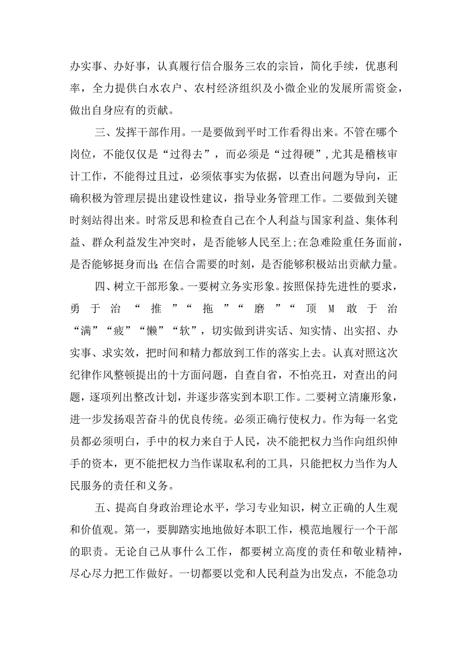 2024纪律作风教育整顿心得体会（精选10篇）.docx_第2页