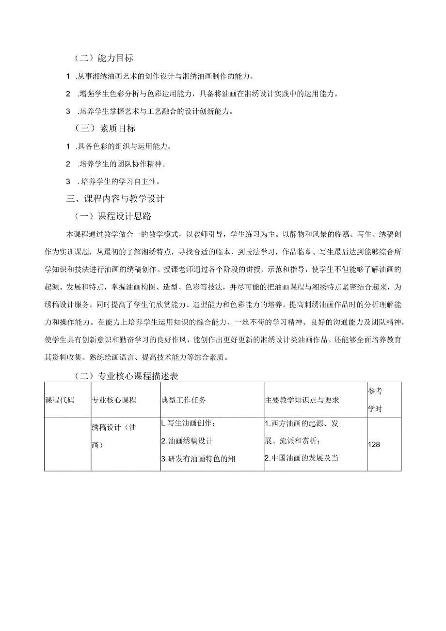 《绣稿设计（油画）》课程标准.docx_第2页