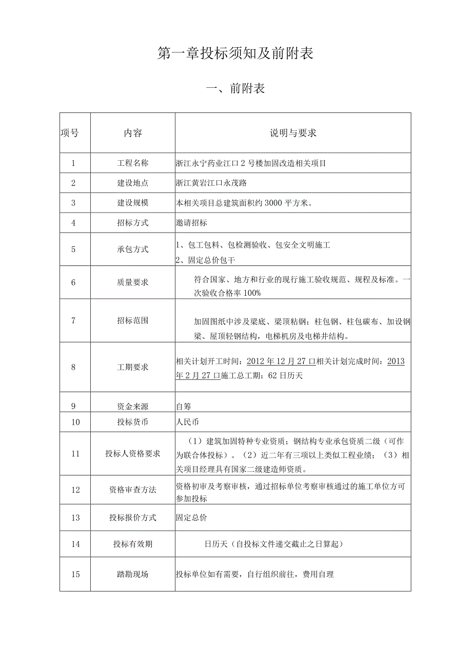 X楼加固改造项目建设工程施工招标文件范文.docx_第3页