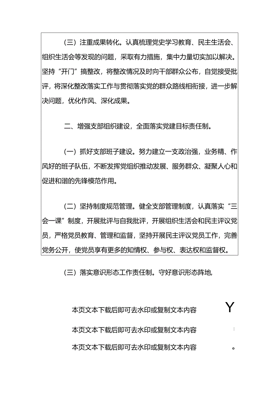 2024年党支部党建工作计划（精选）.docx_第3页