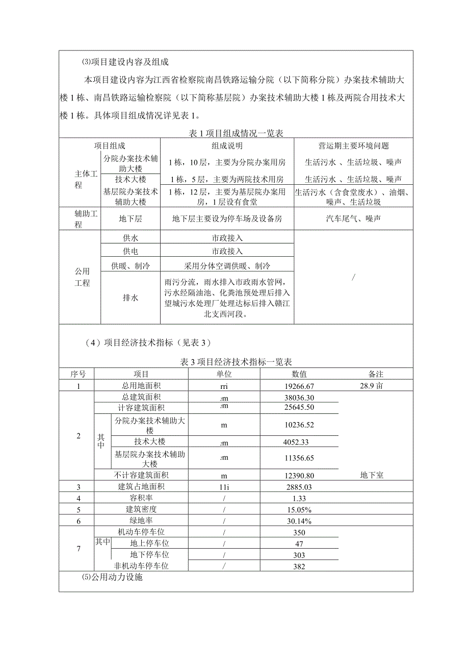 江西省人民检察院南昌铁路运输分院新建办案和专业技术用房项目环评报告.docx_第3页