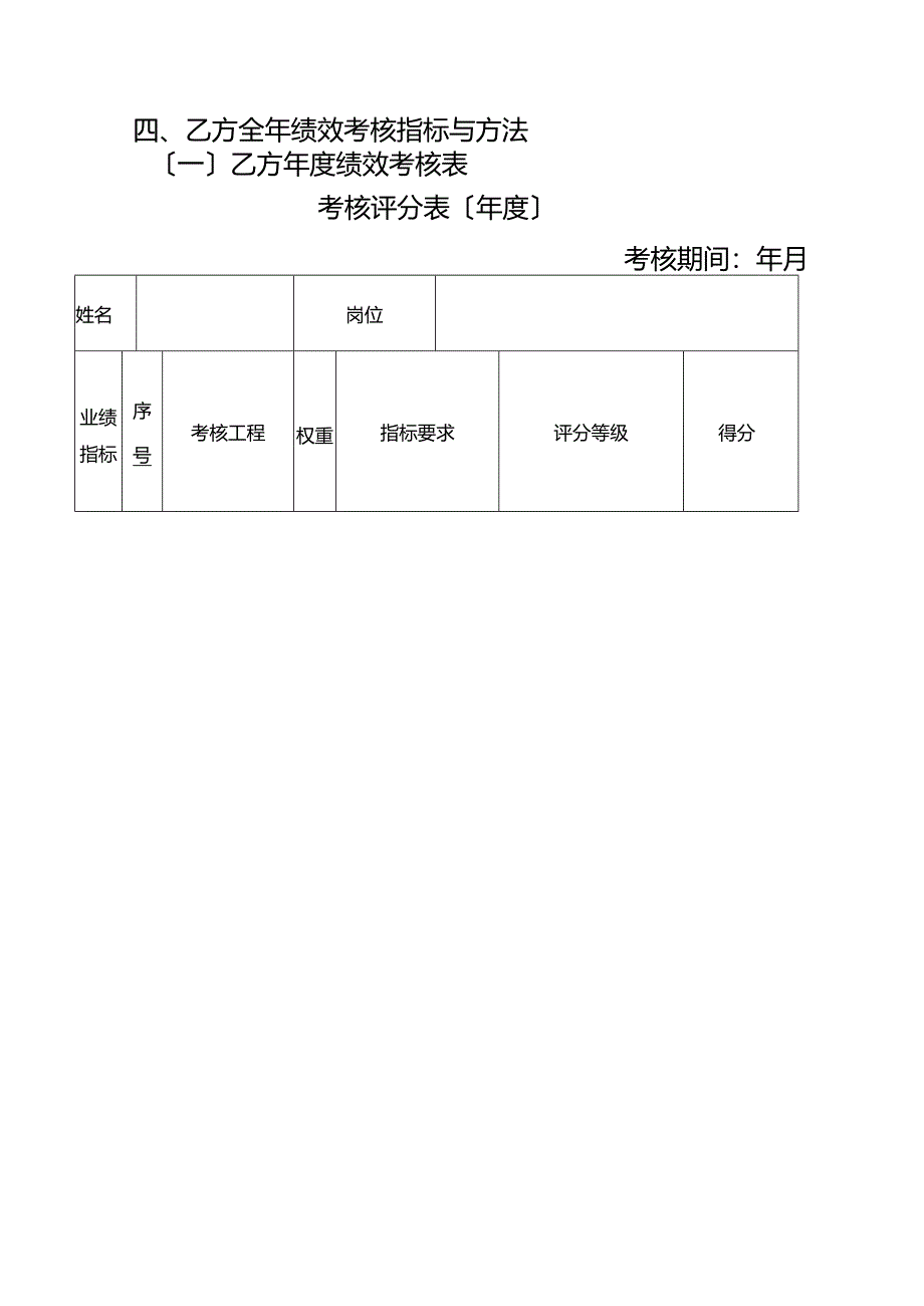 工作目标责任协议书（模板）.docx_第2页