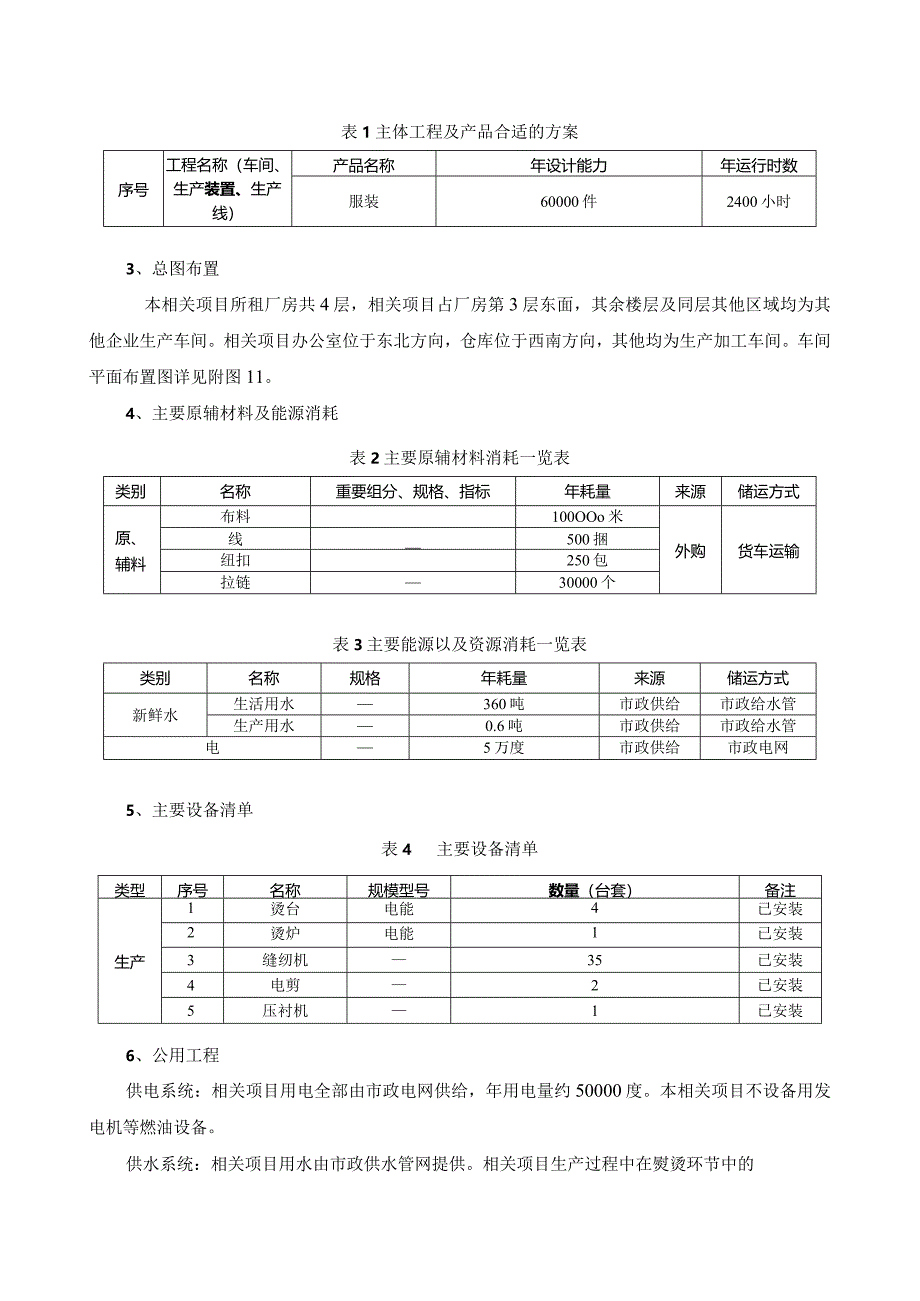 X服饰企业新建项目工程及产品方案.docx_第2页