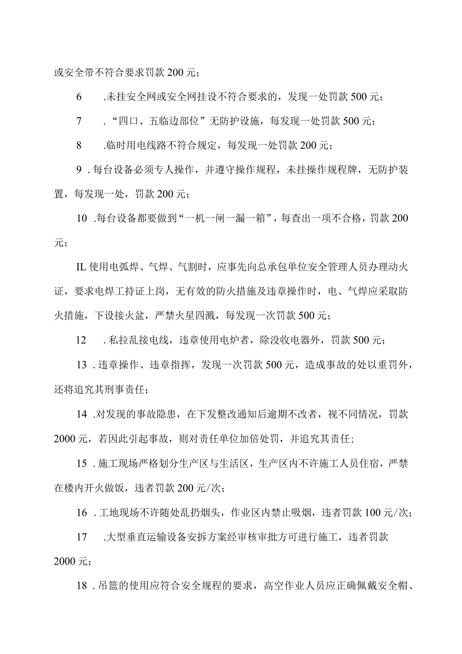 XX工程奖罚细则（2024年）.docx_第2页