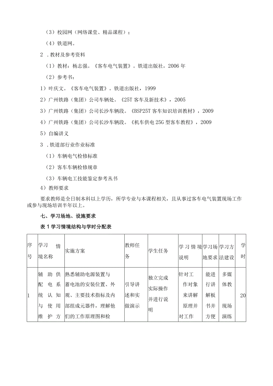 《客车电气装置》课程标准.docx_第3页