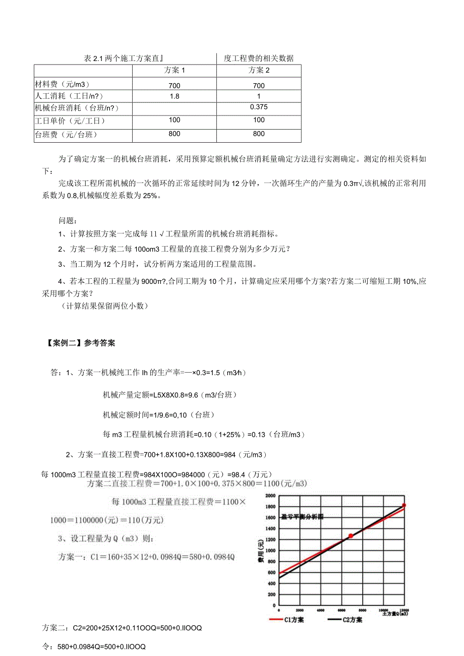 全国造价工程师执业资格考试《工程造价案例分析》真题.docx_第3页