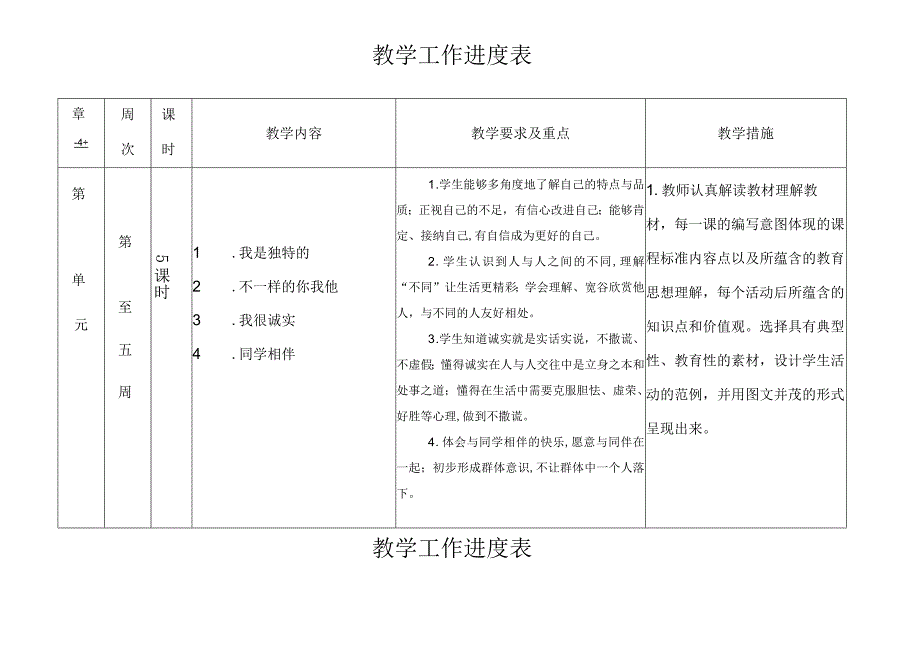 三年级下册《道德与法治》学科教学计划.docx_第2页