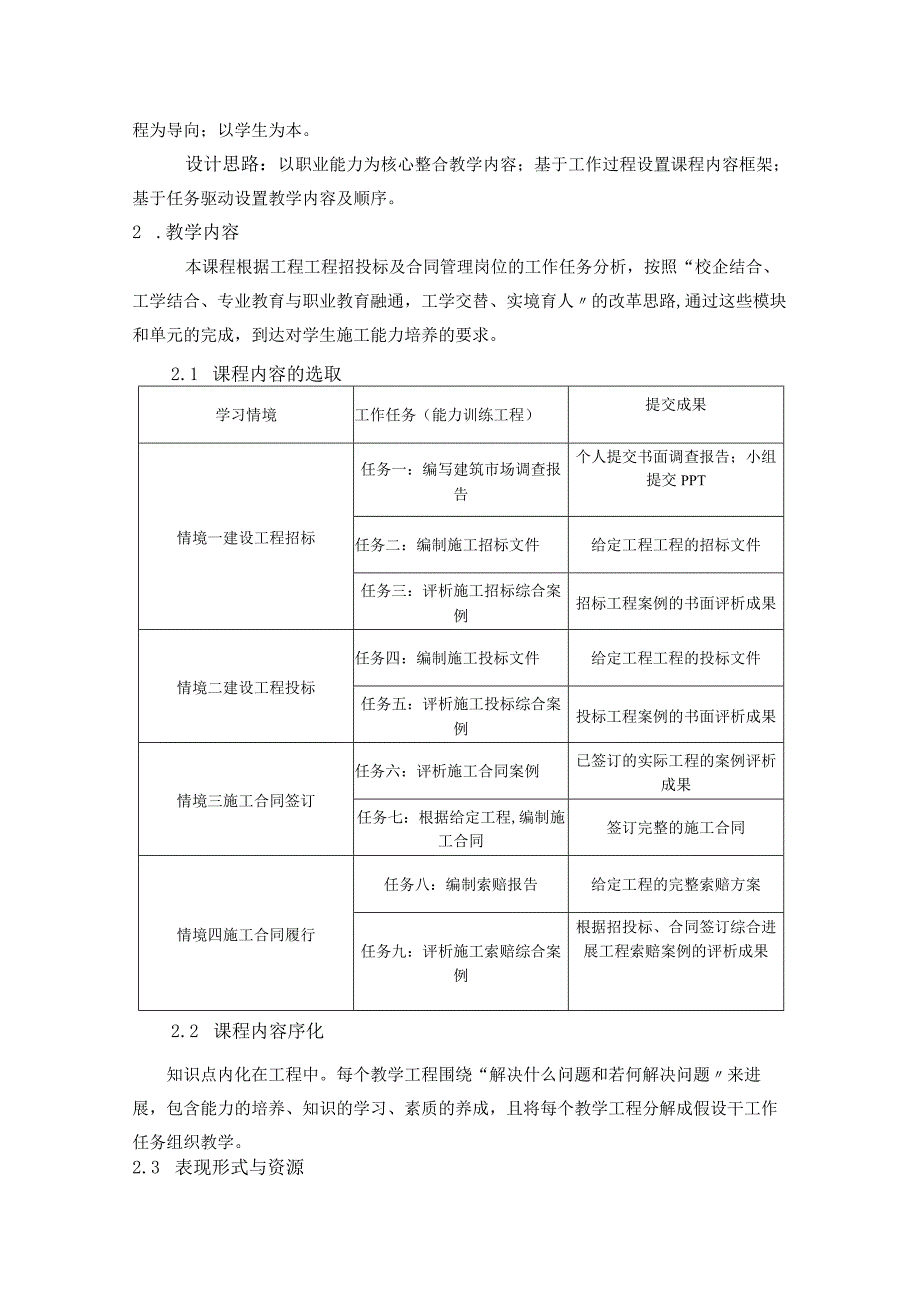 工程项目招投标和合同模板管理说课讲稿.docx_第3页