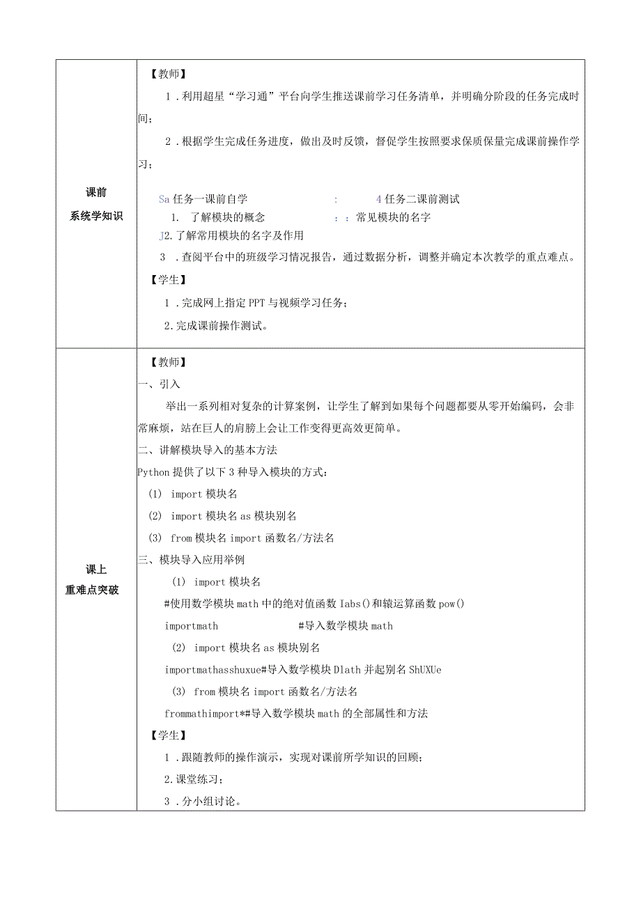 大数据技术在财务中的应用 教案 项目六 模块在财务中的应用.docx_第2页