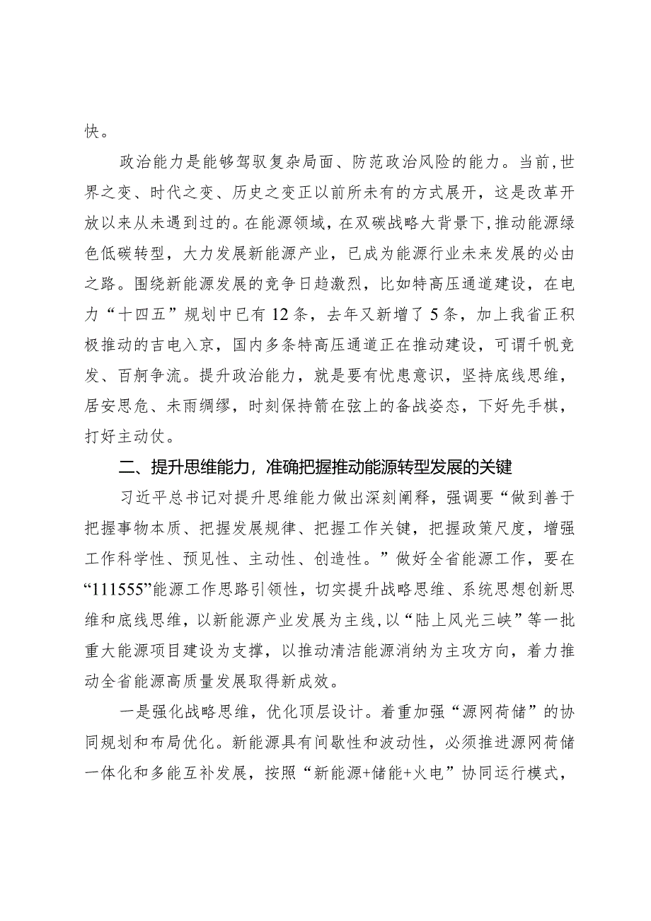 专题党课：锚定双碳目标着力提升“三个能力”坚决扛起能源高质量发展重任.docx_第3页