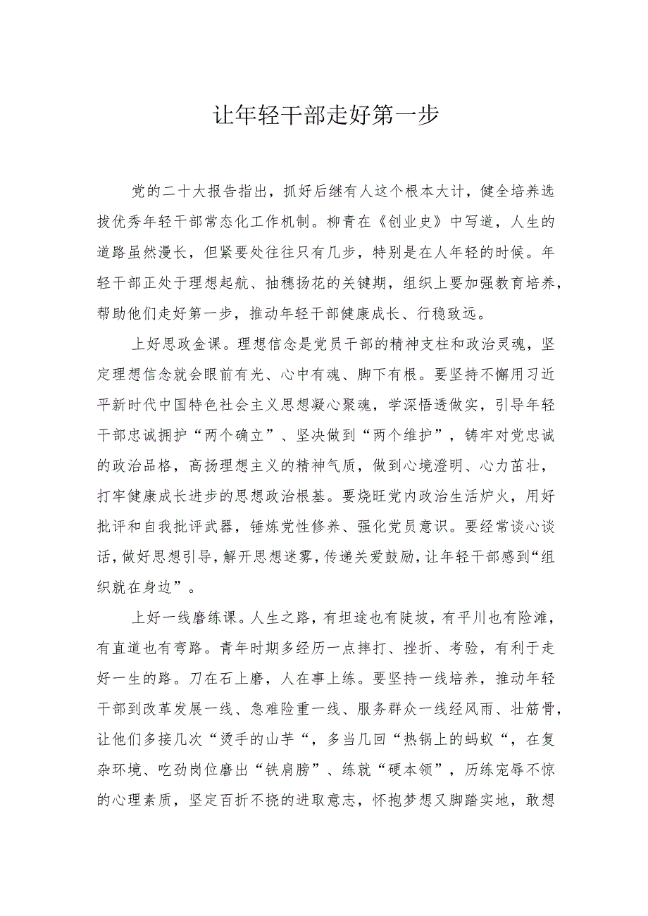 研讨发言：年轻干部交流材料（5篇）.docx_第2页