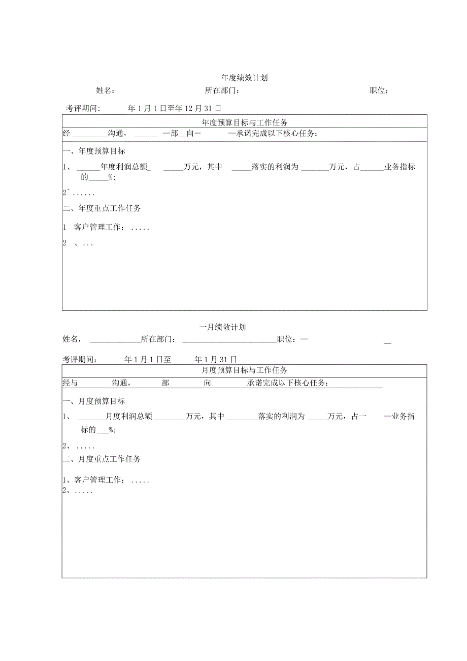 物流企业绩效管理表单手册（V1.0版本）.docx_第3页