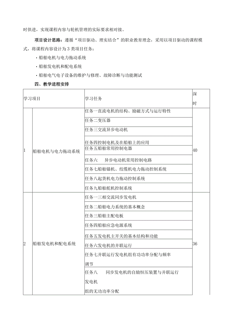 《船舶电气》课程标准.docx_第3页