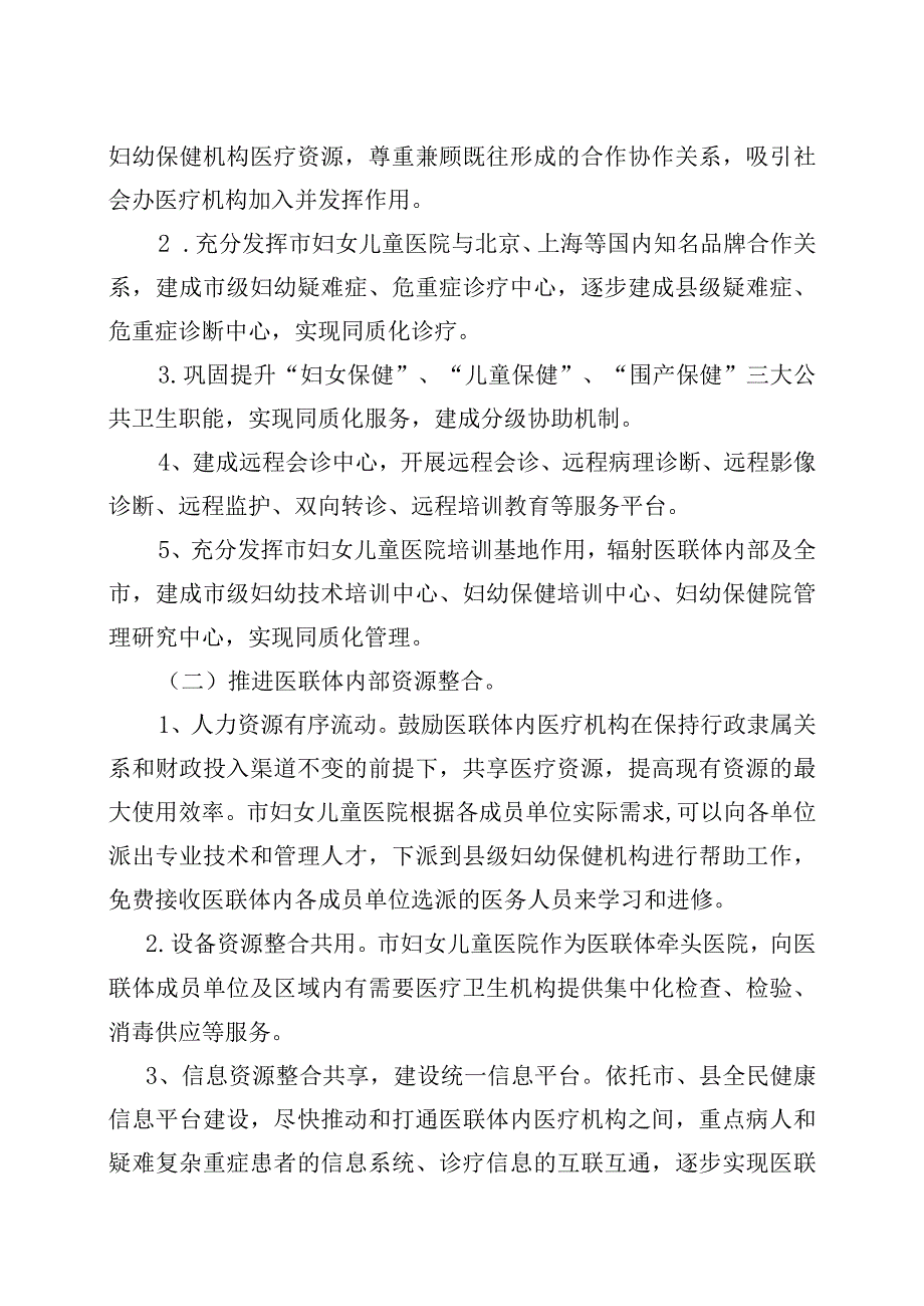 妇幼医联体建设实施方案.docx_第2页