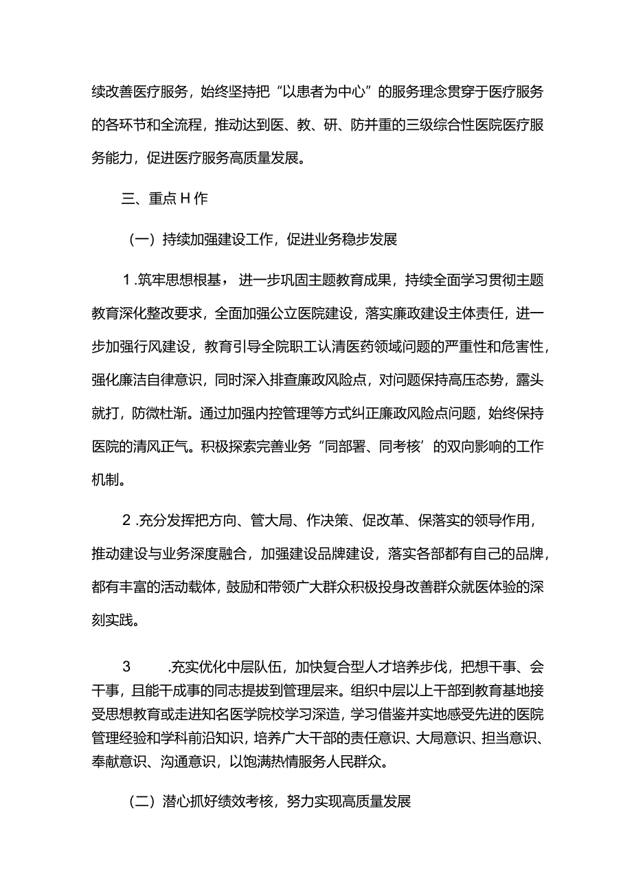 医院2024年工作计划.docx_第2页