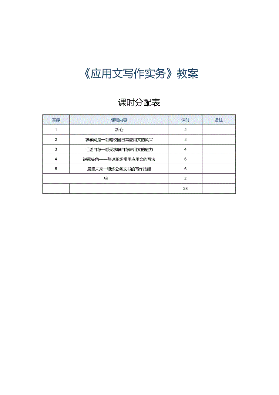 中职《应用文写作实务》教案 第1课 绪论.docx_第1页