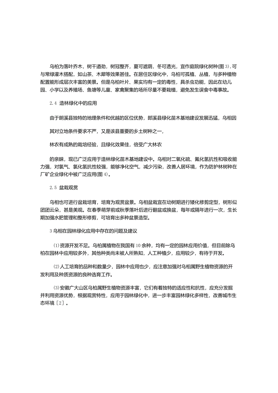 乌桕的主要性状及其在园林绿化中的应用.docx_第3页