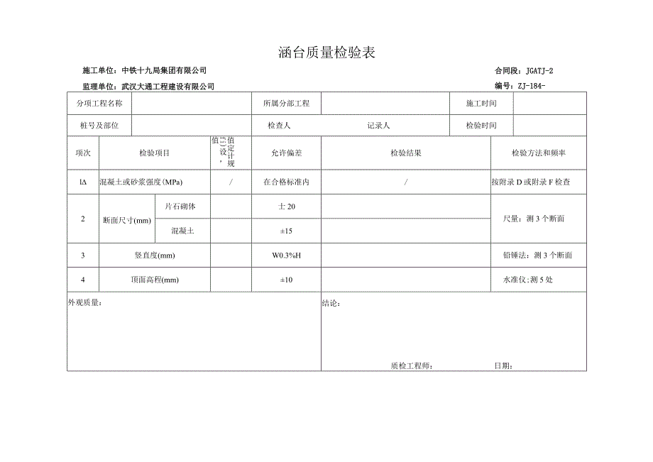 涵洞立墙预制成品用表.docx_第2页