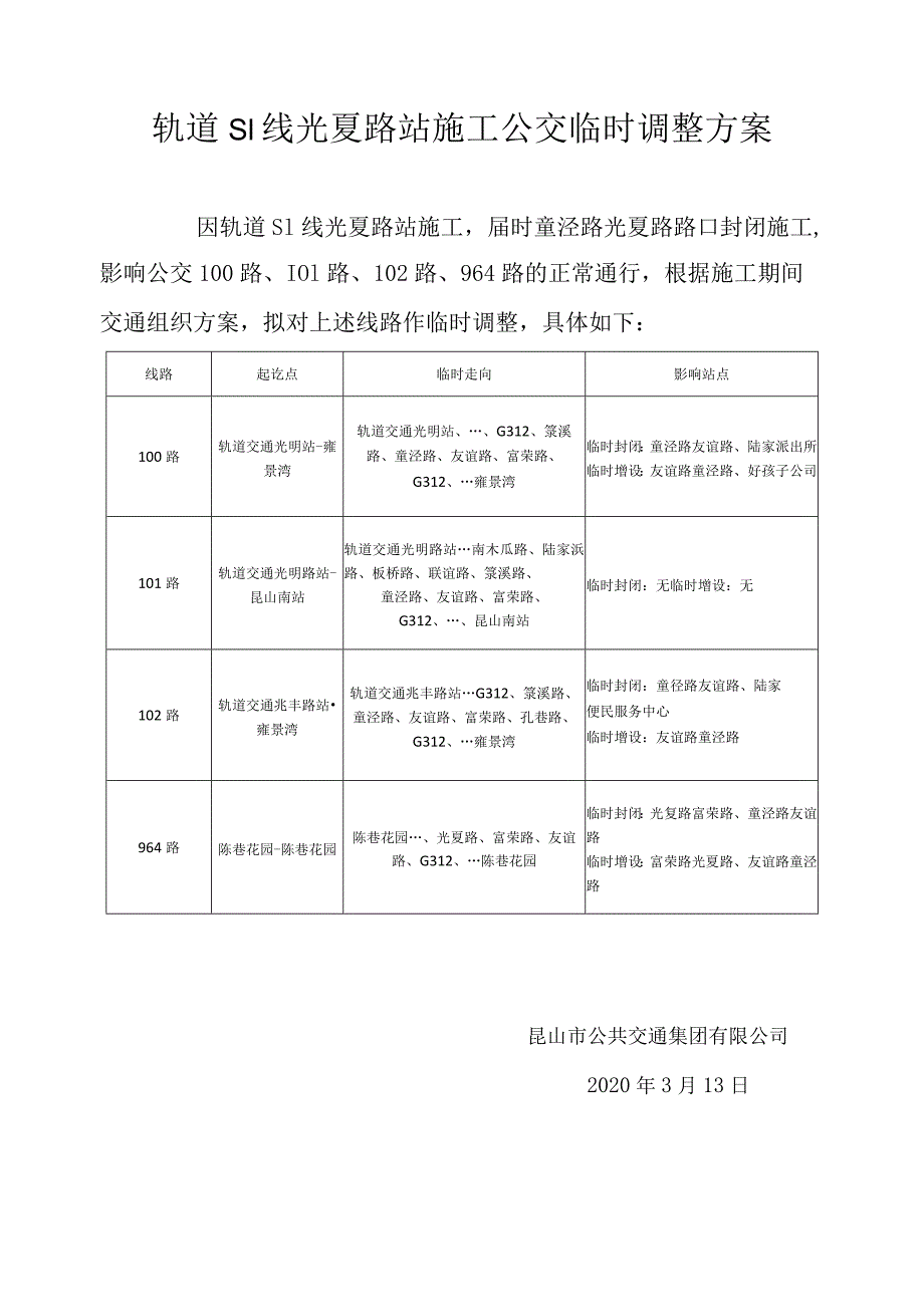 轨道S1线光夏路站施工公交临时调整方案11.docx_第1页