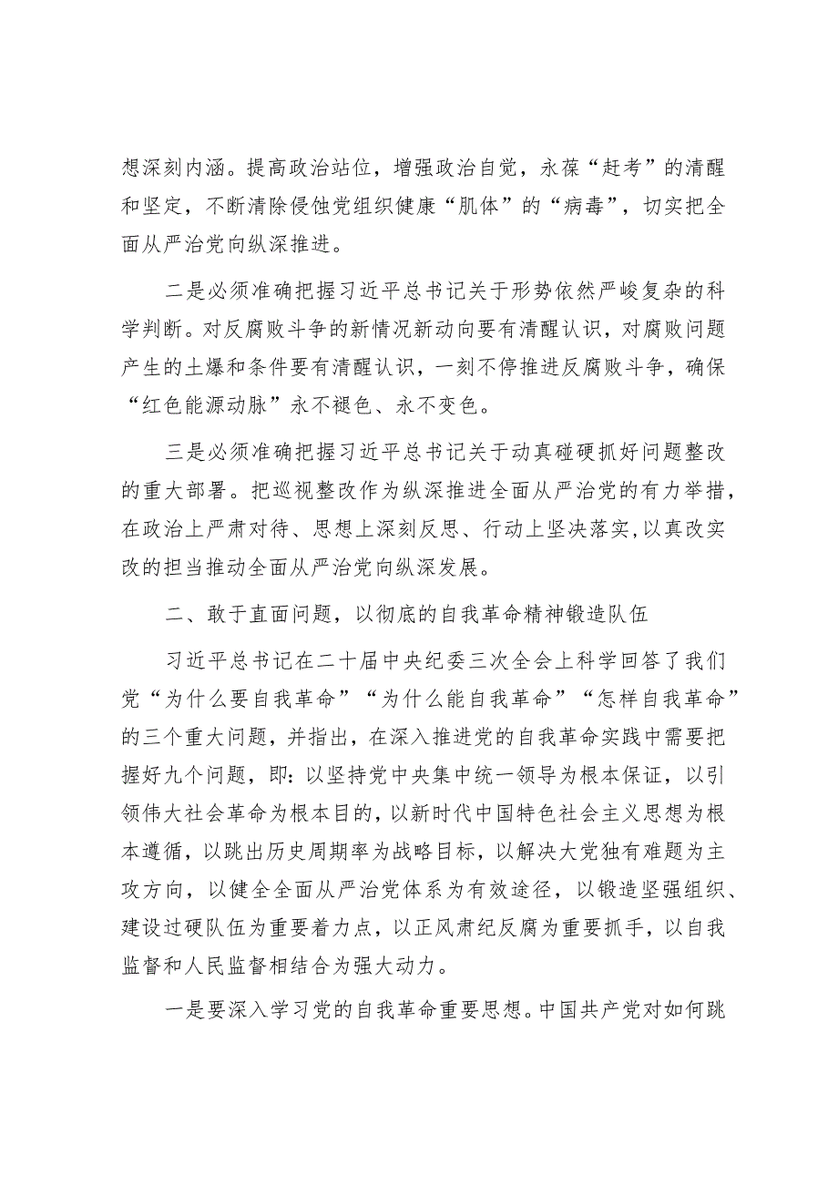 在2024年全面从严治党工作会议讲话（校党委书记）.docx_第3页