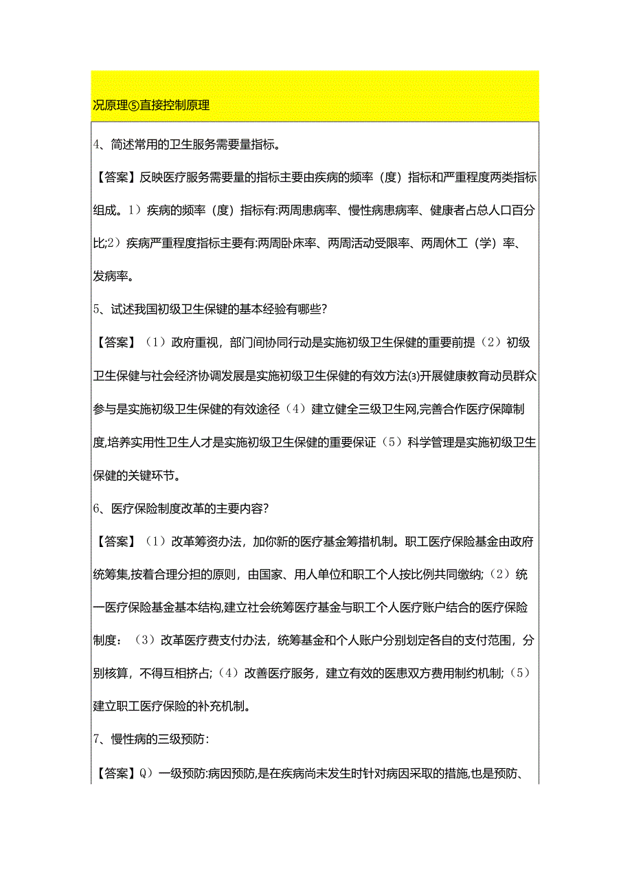 往年(自考)卫生事业管理二考试试卷(含六卷).docx_第2页